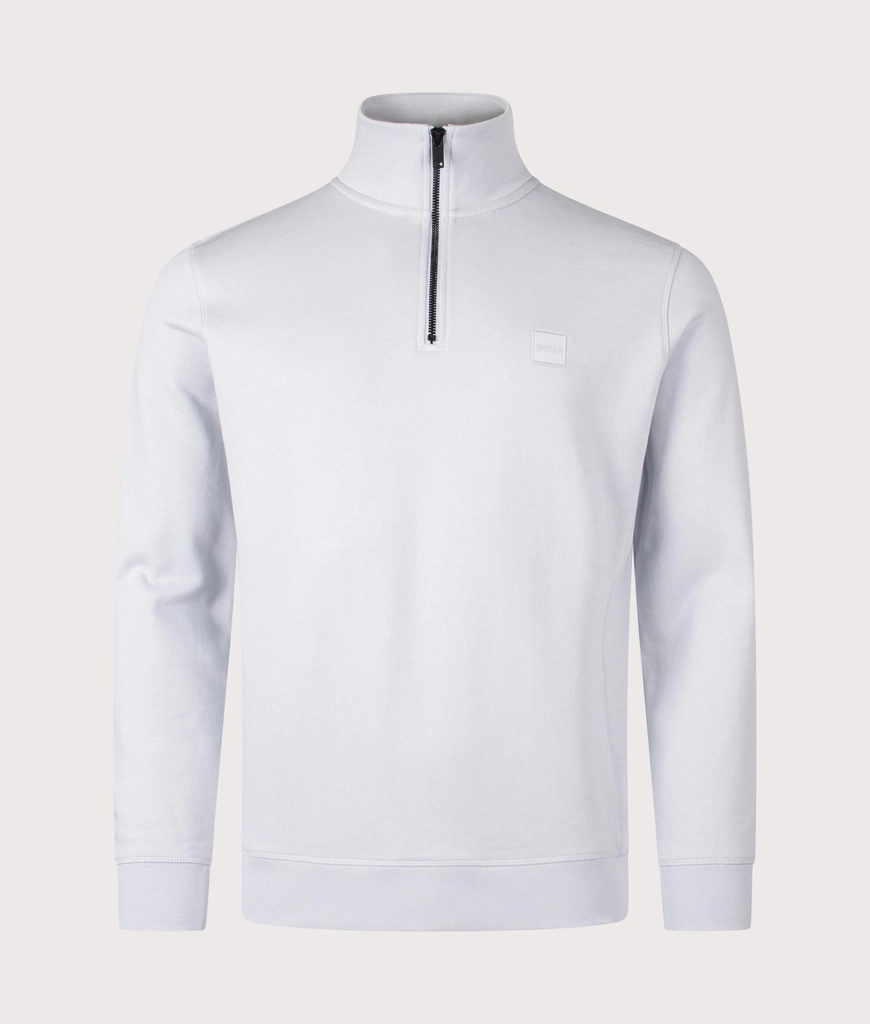 Hugo Boss Mens Quarter Zip Zetrust Sweatshirt